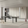 Modern study 3d model
