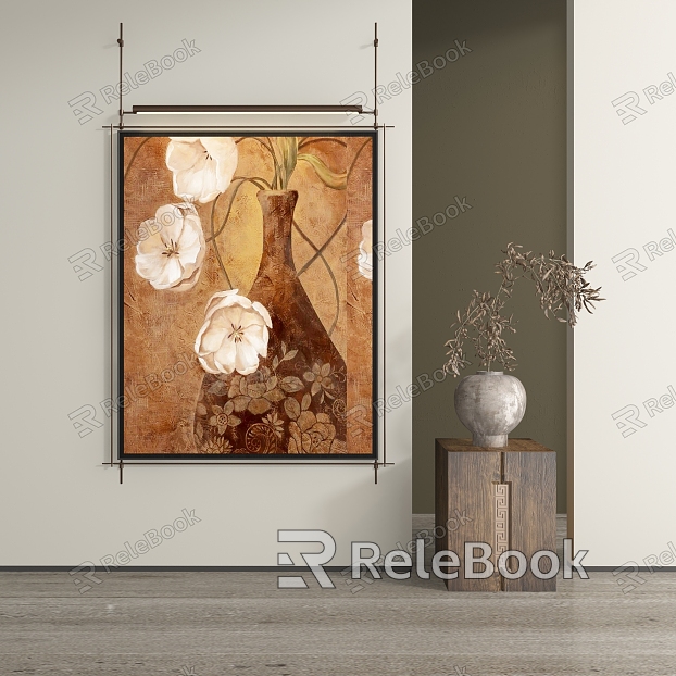 New Chinese Abstract Hanging Painting model