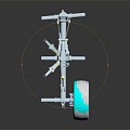 modern aircraft landing gear landing gear aircraft components 3d model