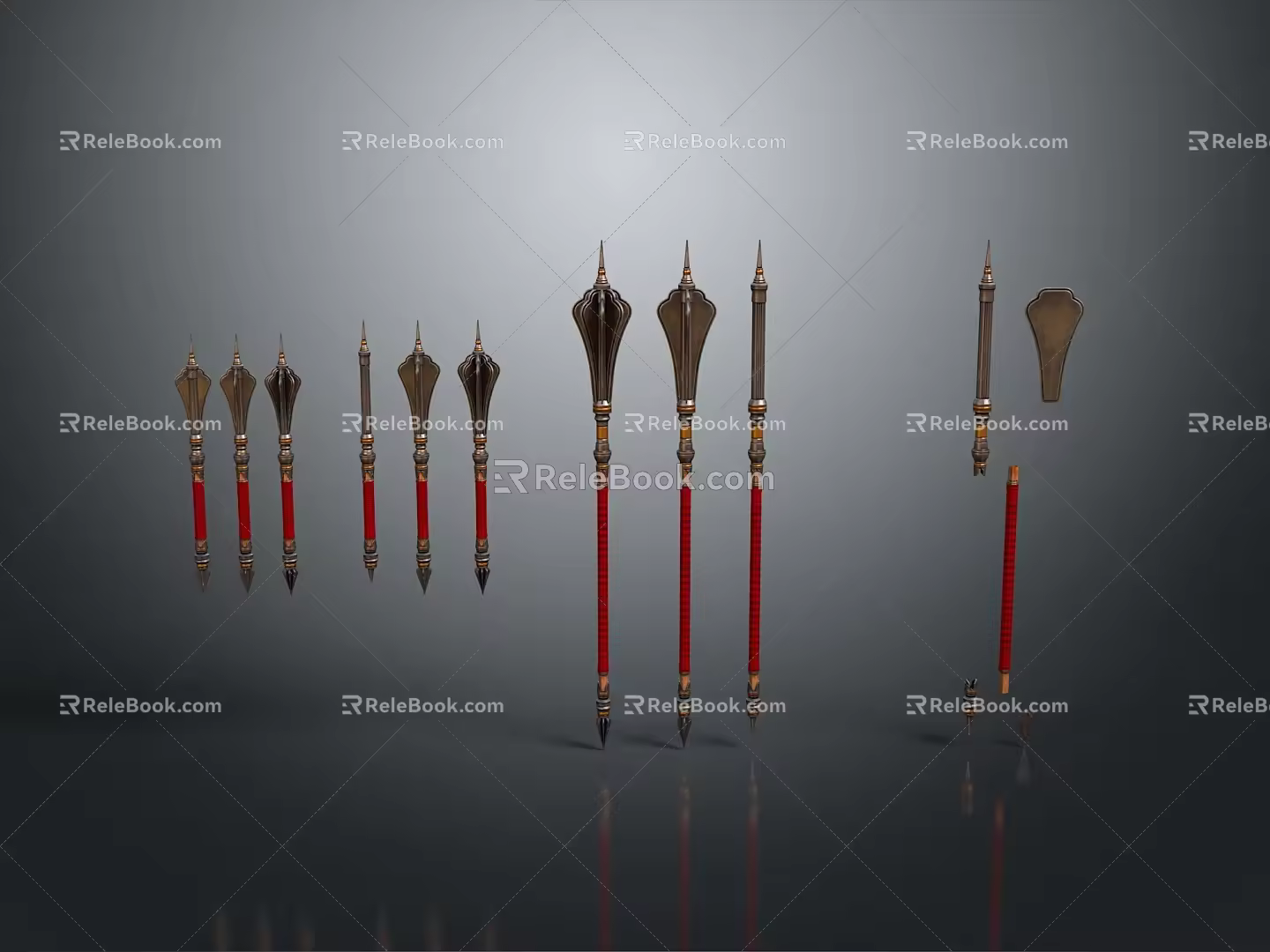 Hidden weapons retro darts suit darts ninja darts ninja weapons ancient weapons cold weapons 3d model