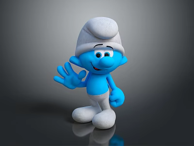 Modern Smurf Elf Cartoon Characters Cartoon Animals 3d model Modern Smurf Elf Cartoon Characters Cartoon Animals 3d model
