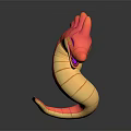 Commercial Equipment Seahorse Shaped Inflatable in Pink and Yellow for Commercial