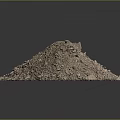 Natural Loose Brown Soil Household Product for Gardening with Small Particles