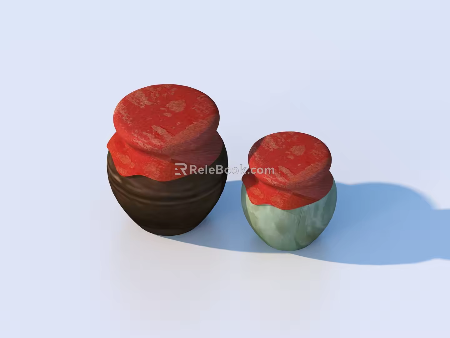 Antique Pottery Pot 3d model