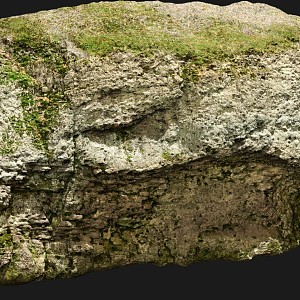 Stone Rock Desert Stone Mountain Cliff Shale Mountain Big Mountain Cliff 3d model