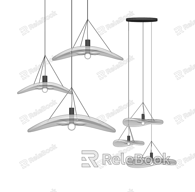 Modern Chandelier Glass Chandelier Art Chandelier model