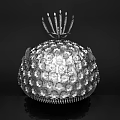 Luxury Sparkling Hat With Crystal Decorations And Crown Like Design