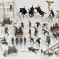 Chinese Game Characters Ancient Characters 3d model