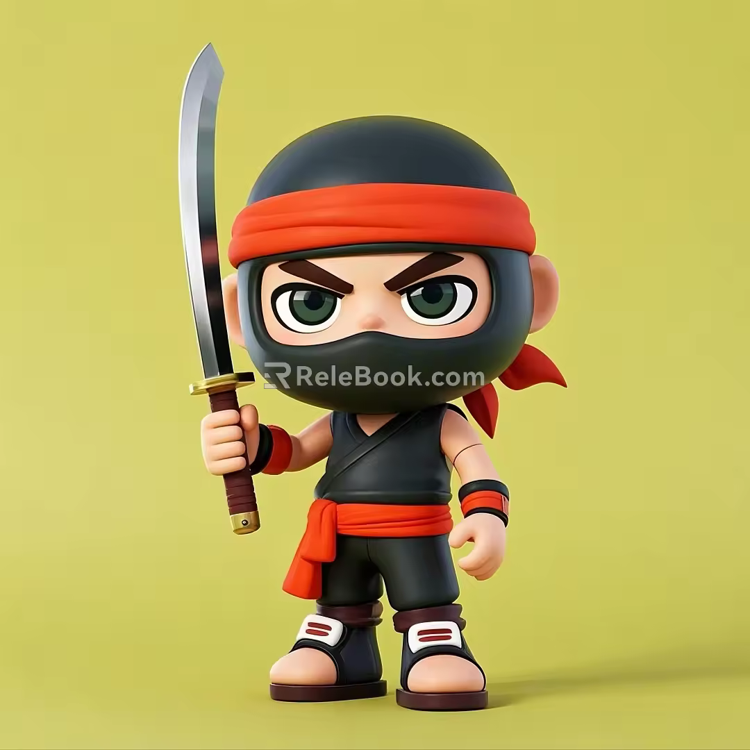 Ninja 3d model