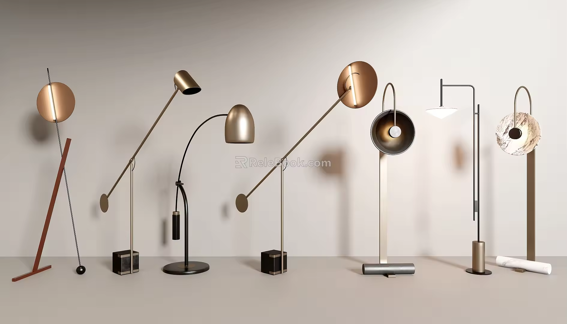 Floor lamp decorative floor lamp 3d model