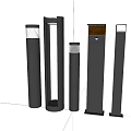 Modern Outdoor Lights With Various Styles And Metal Finish For Garden Pathway