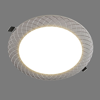 Simple ceiling lamp 3d model