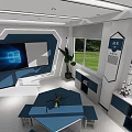 Creator Classroom for Primary and Secondary Schools Multifunctional Classroom Science Classroom 3d model