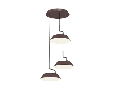 Light Luxury Chandelier 3d model