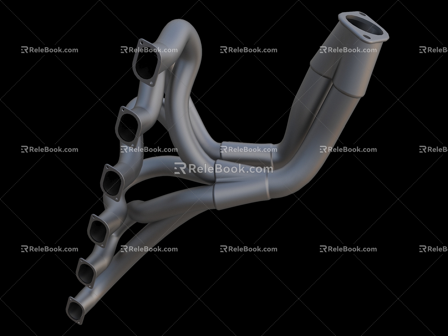 Exhaust manifold auto parts model