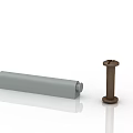 Modern Rebounder Plate Screw 3d model