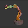 Modern Robot Arm Robot Arm Mechanical Arm 3d model