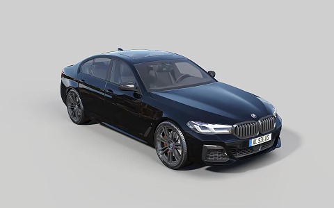 Car sports car BMW Car Black BMW Car 3d model