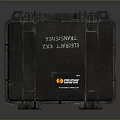 Toolbox tin box iron box plastic box container realistic 3d model