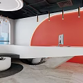 Modern Front Desk 3d model