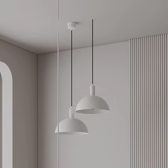 Modern chandelier 3d model
