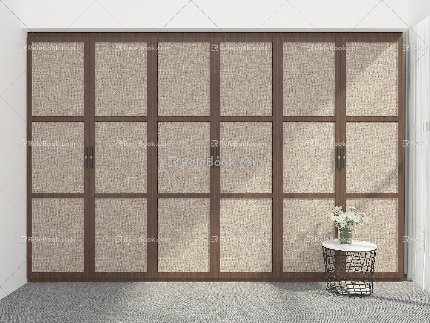 Wardrobe Wardrobe Custom Coat Cabinet Storage Wardrobe Whole Wardrobe Wardrobe 3d model