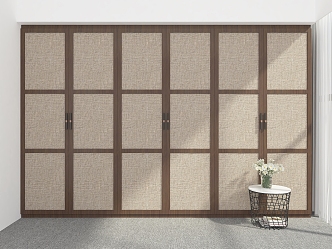 Wardrobe Custom Coat Cabinet Storage Wardrobe Whole Wardrobe 3d model