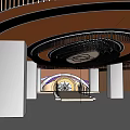 Oscar top and landing frame design 3d model