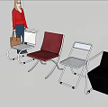 Stylish Leisure Chairs With Different Colors And Modern Designs On