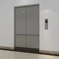 Modern Elevator 3d model