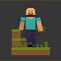 Toy Pixel Figure Toy Next Generation Item 3 Print 3d model