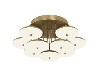 modern ceiling lamp 3d model