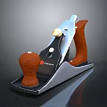 Commercial Carpentry Plane Hand Tool Featuring Metal Body And Wooden Handles For Woodworking