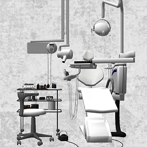 Modern Medical Equipment Beauty Salon 3d model