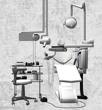 Modern Medical Equipment Beauty Salon 3d model