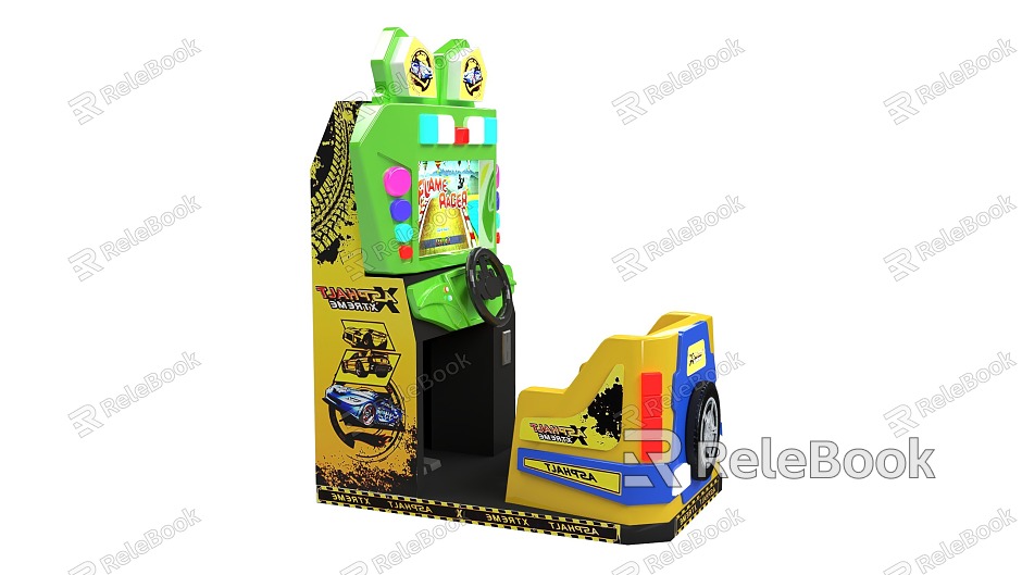 Modern game machine frog racing model