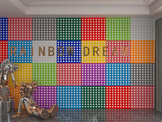 background wall 3d model