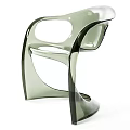 Transparent Acrylic Chair With Modern Sleek Design And Contemporary Structure