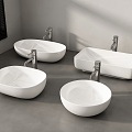 Modern Wash Basin Table Basin Table Basin Round Table Basin Wash Basin 3d model