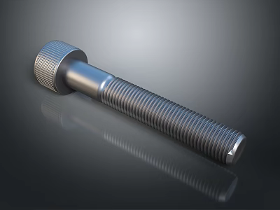 Silver Metal Lighting Fixture Combination With Smooth Surface And Reflective Design On Dark Background 3d model