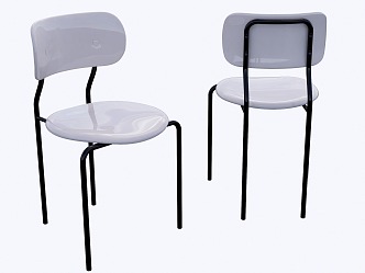 Modern Dining Chair 3d model