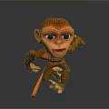 Monkey Cartoon Monkey Anime Monkey Stylized Monkey Fantasy Style Monkey Toy 3d model