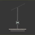 Efficient Solar Panel Renewable Energy Electronic Device With Metal Stand On Wooden Pallet Base