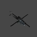 Apache helicopter 3d model