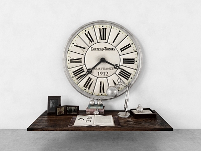 American clock decorations model