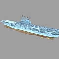 World War II USS CV6 Enterprise USS Enterprise 3d model