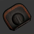 Wooden Home Speaker With Modern Design And Top Small Speaker Unit