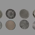Round carpet 3d model