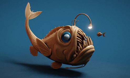 Modern Fish 3d model