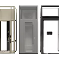 Home Elevator Sightseeing Elevator 3d model